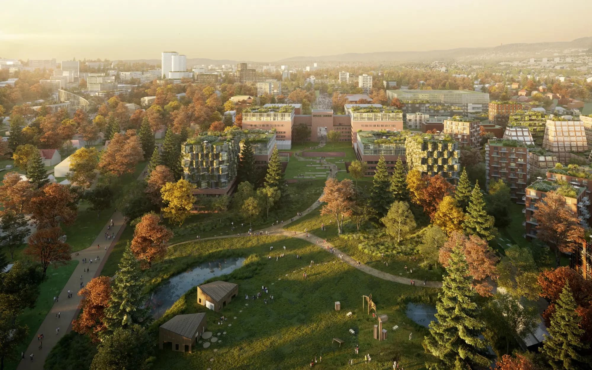 Oslo Science City, innovasjonsdistrikt med 18+ akademiske og forskningsmiljøer